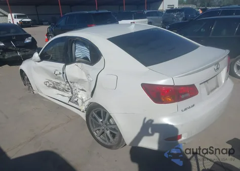 2008 Lexus Is 250 from USA, damaged, VIN JTHBK262385055983